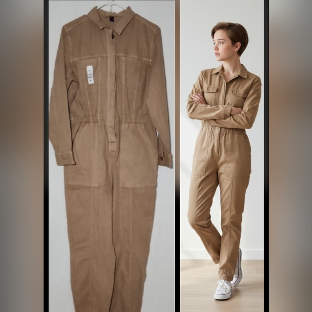 Universal Thread Tan Jumpsuit